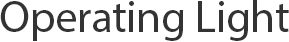 Operating&nbsp;Light